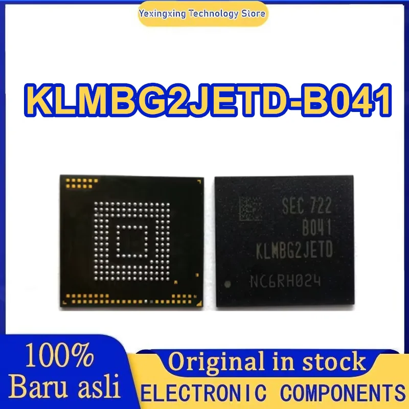 

KLMBG2JETD-B041 0-10 emmc 32G BGA153 Hard disk IC, flash memory IC New Original in Stock