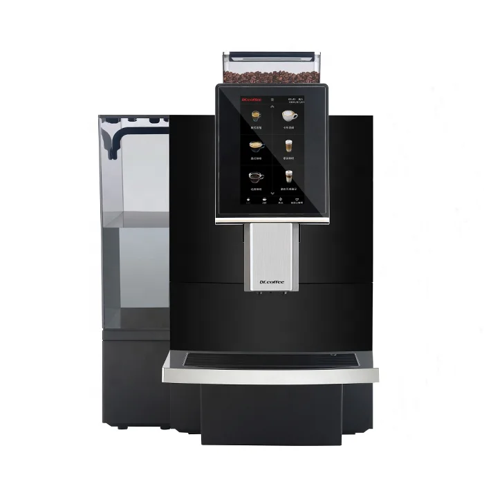 

Dr.Coffee F12BIG Automatic Coffee Machine Hotel Office Bean To Cup Espresso With Grinder 8L Water Tank