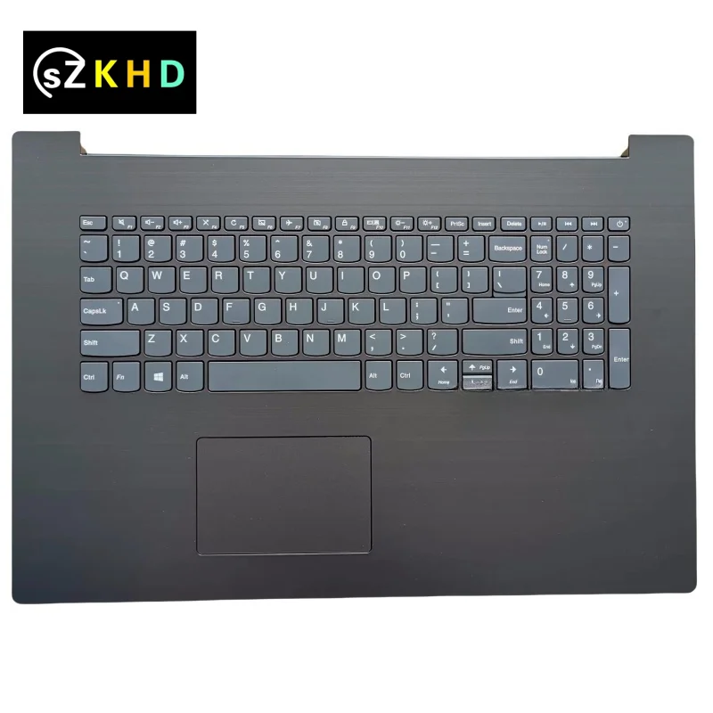 

New 5CB0R48904 For Lenovo ideapad 330-17ICH 330-17 Laptop Palm rest keyboard English backlit keyboard black and gray C Shell