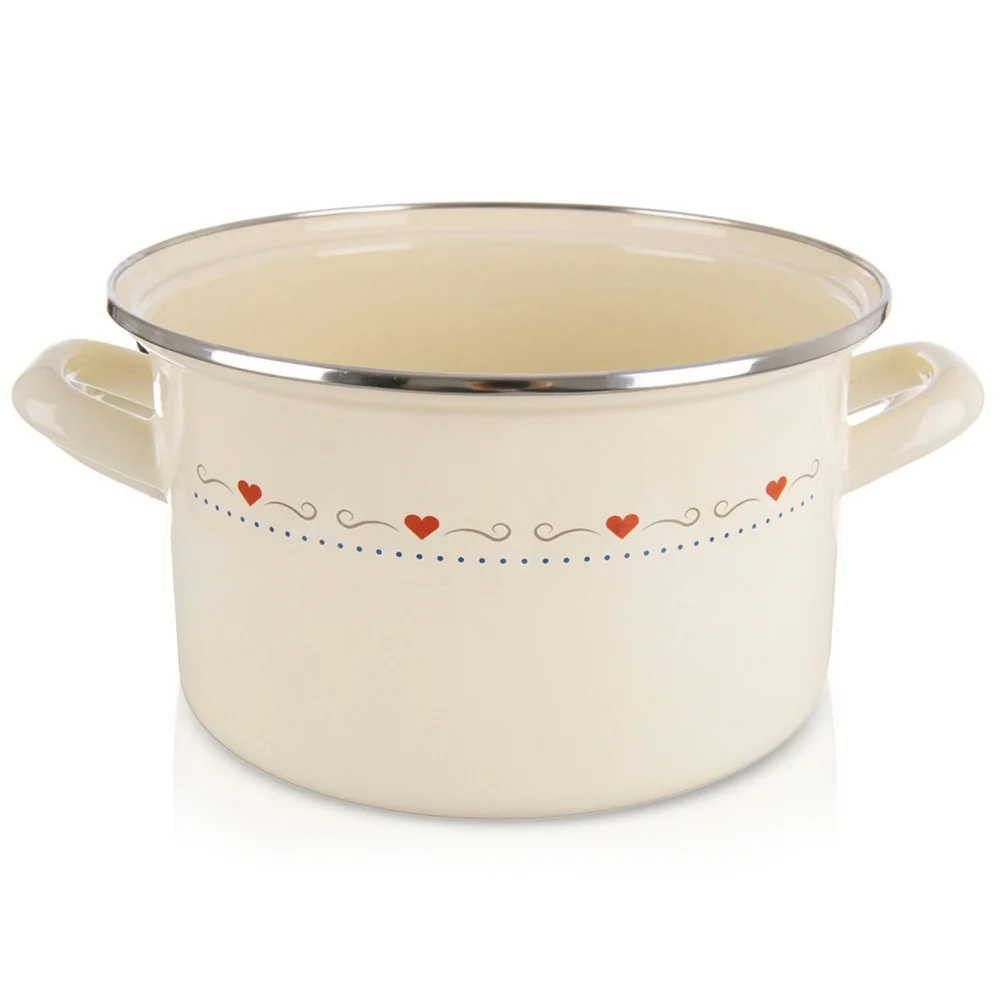 TONCA emaille pot crème 22cm, 4L