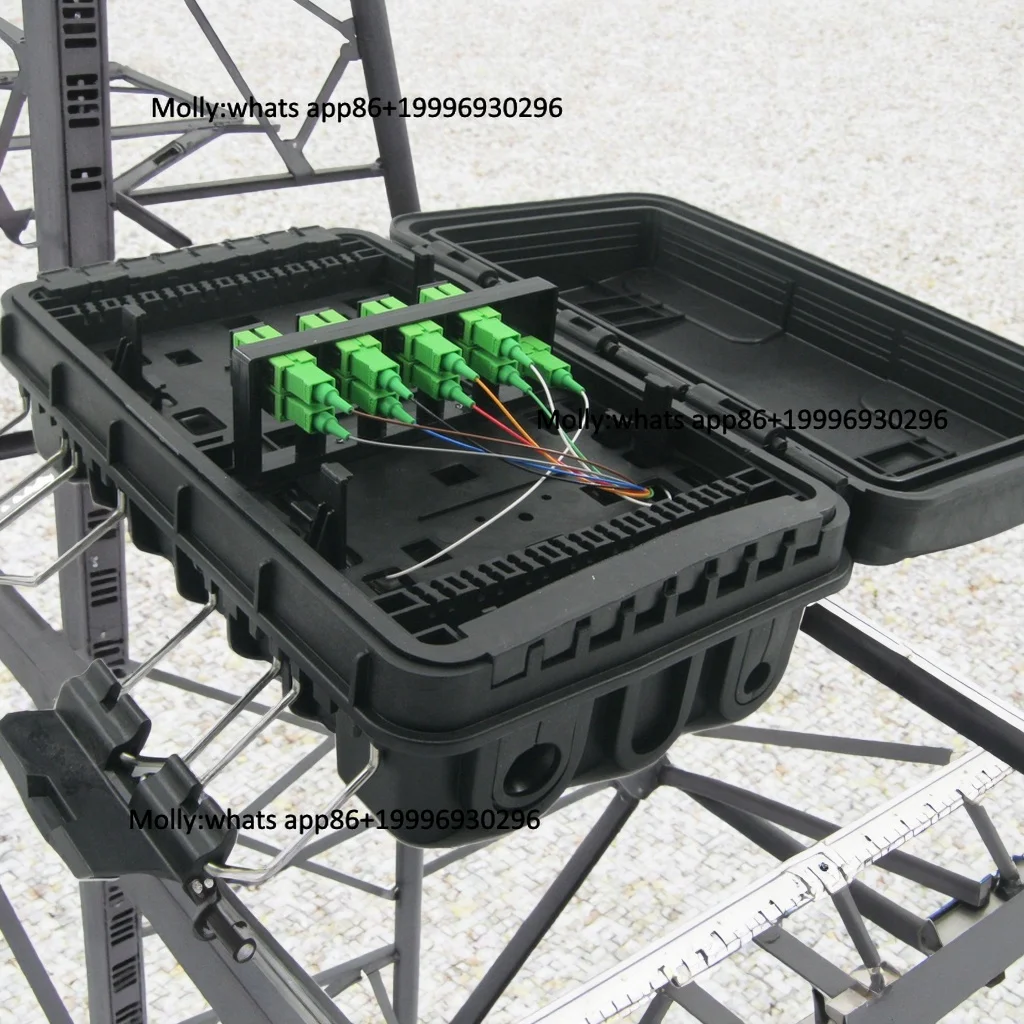 NAP Ip65 Outdoor Optical Distribution Box (ODB) 16 Cores 1x16 Fiber Optic Termination Box (FDB) for FTTH 4G 3G GSM GPRS POE SDK