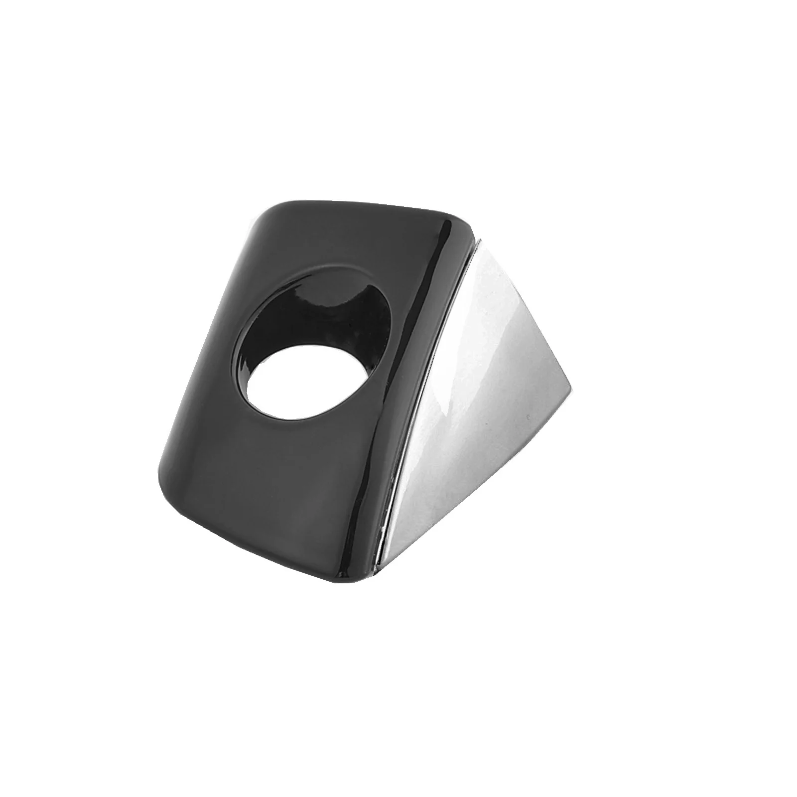 For Audi A6 A7 A8 RS6 RS7 A6/S6 A8/S8 Black chrome car exterior front left door handle key hole trim cover 4H1837879 2014-2016