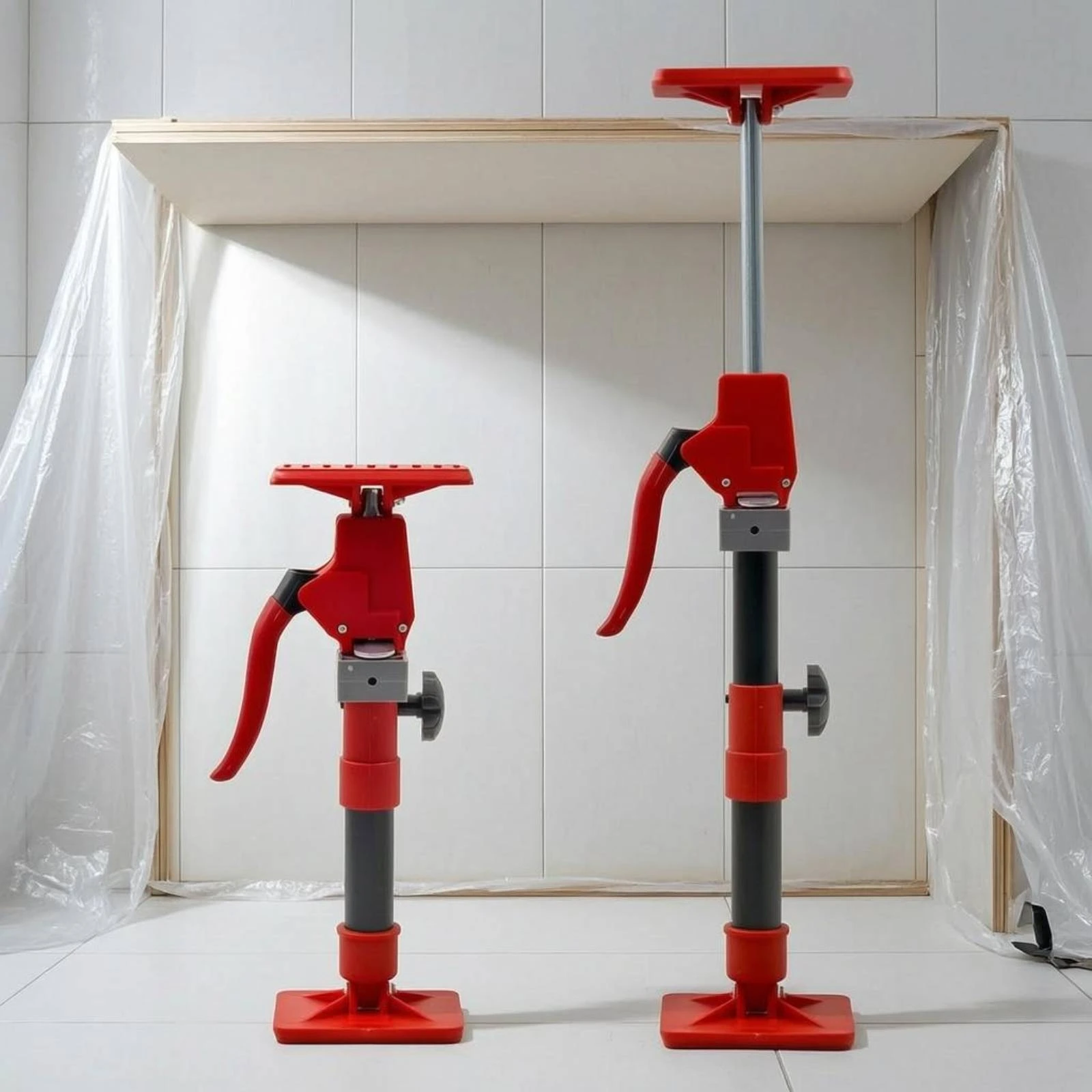 Adjustable Cabinet Support Jack Heavy Duty Telescoping Cabinet Jack Telescoping Support Pole High Load Capacity