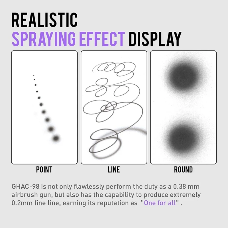 Function Dual-Action Wireless Air Brush Tools Guns