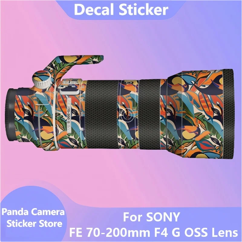 

Защитная пленка-наклейка для объектива SONY FE 70-200mm F4 G OSS, антицарапийное покрытие, защита от царапин, SEL70200G 4/70-200 G F/4G