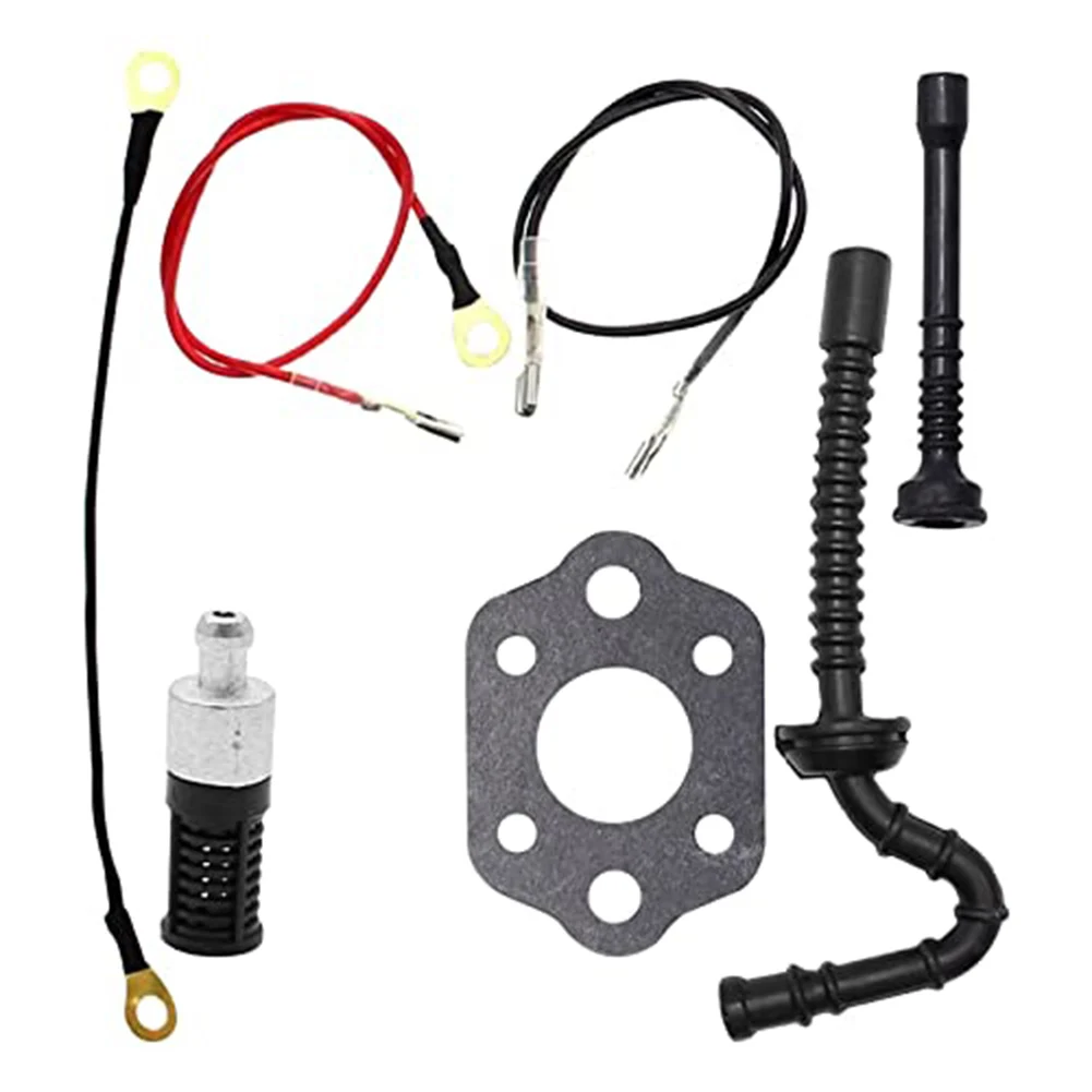 Kit completo de reparación y afinación de motosierras que incluye componentes clave como el carburador para modelos 021 025 y MS210 MS250