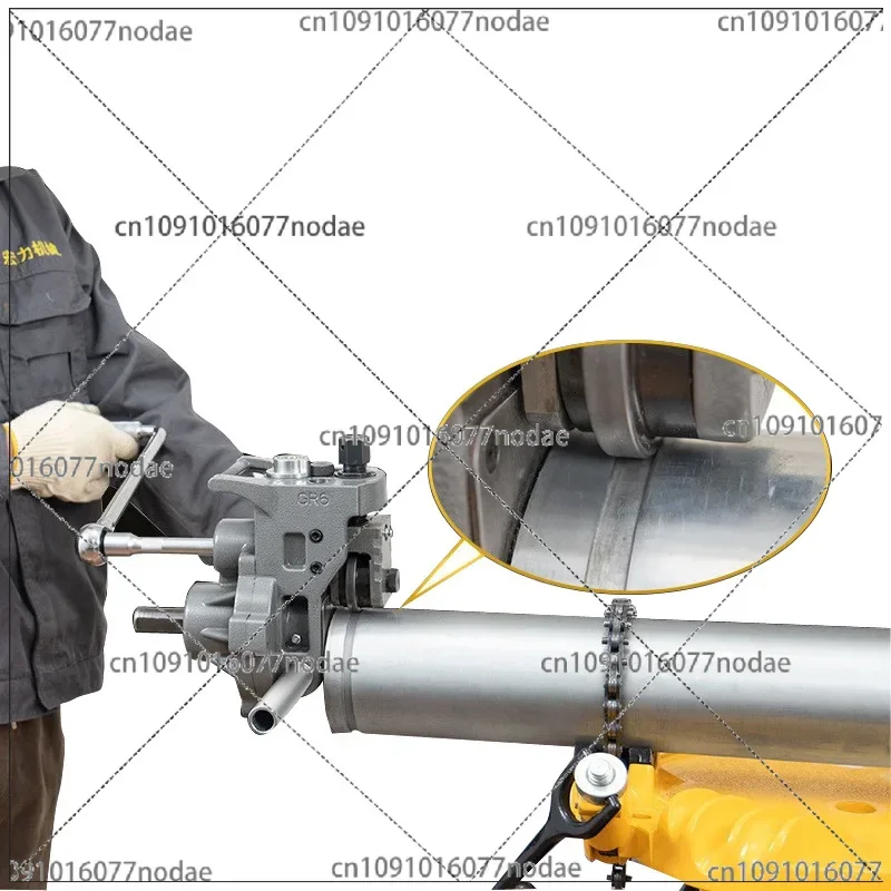 GR6 Portable Combo Roll Grooving Machine, 1/4