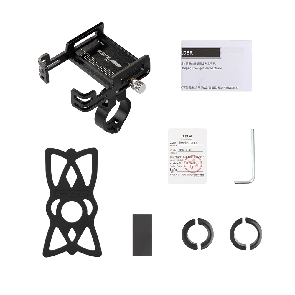 دراجة جبل حامل هاتف سبائك الألومنيوم دراجة نارية الهاتف جبل سكوتر كهربائي حامل هاتف ل 1.96 إلى 3.93 في الهاتف الذكي