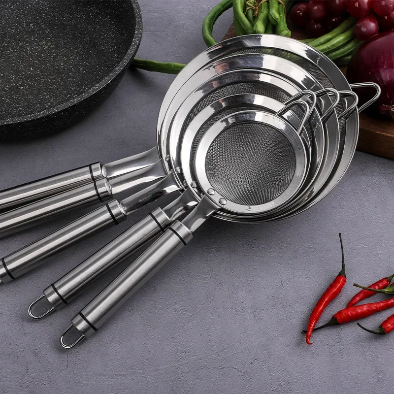 304 stainless steel household hot pot, soy milk, juice net drain