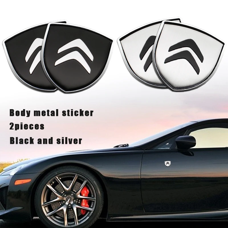 

3D металлический Стайлинг автомобиля, эмблема, наклейка на багажник, декоративные наклейки для Citroen C4 C1 C3 C5 C4L C6 VTS C-ELYSEE Picasso Cactus Saxo