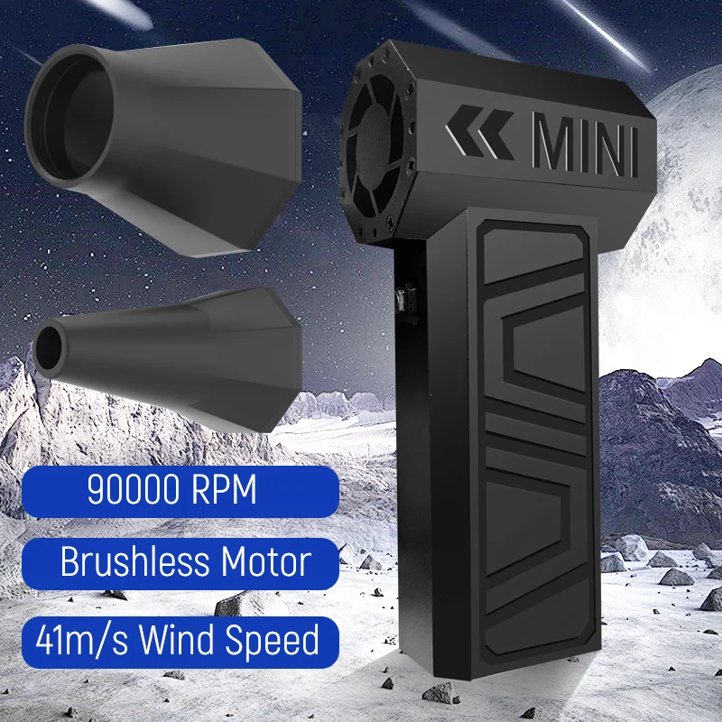 

Mini Portable Wireless Air Blower Handheld Turbo Jet Fan High Speed for Car Vacuum Cleaner Keyboard Compressed Air Duster