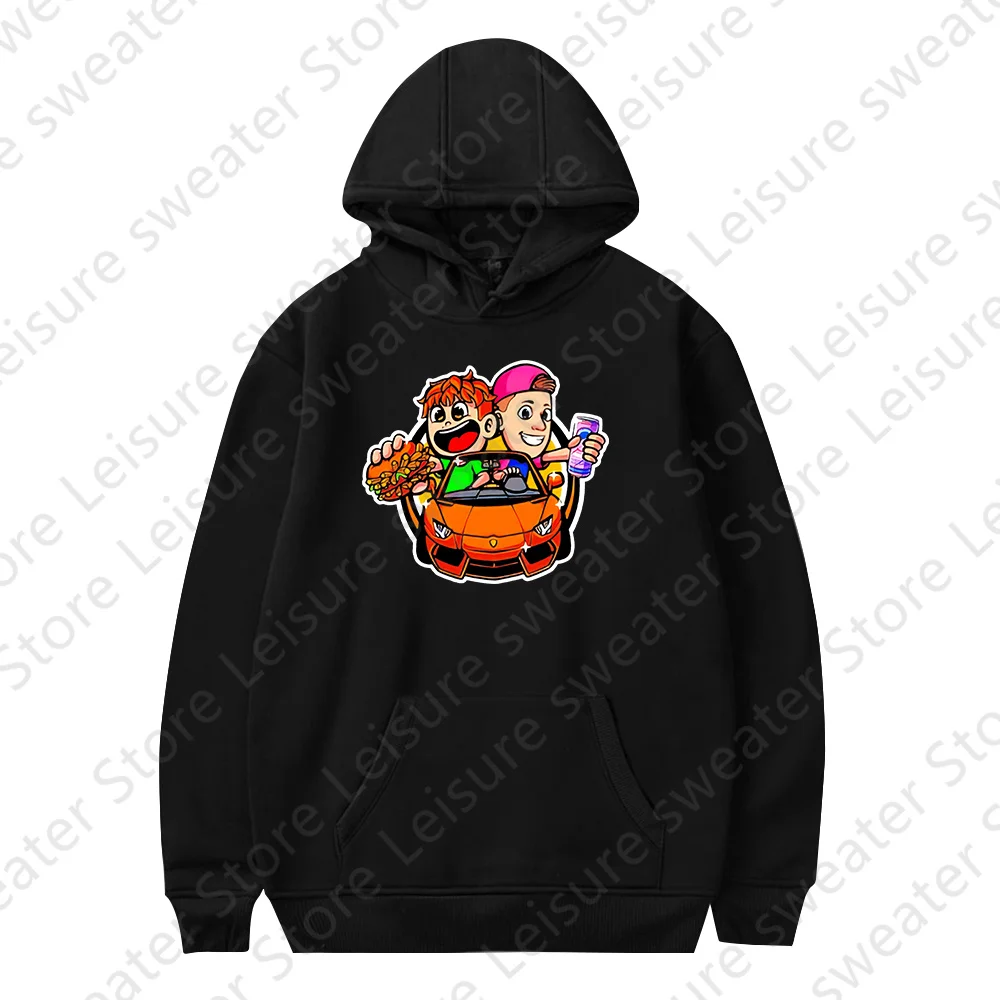 Popular Burgerpommes Icrimax Hoodies Personality Men women Clothes Kawaii Streetwear Boys girls Kids Sweatshirts Paulberger