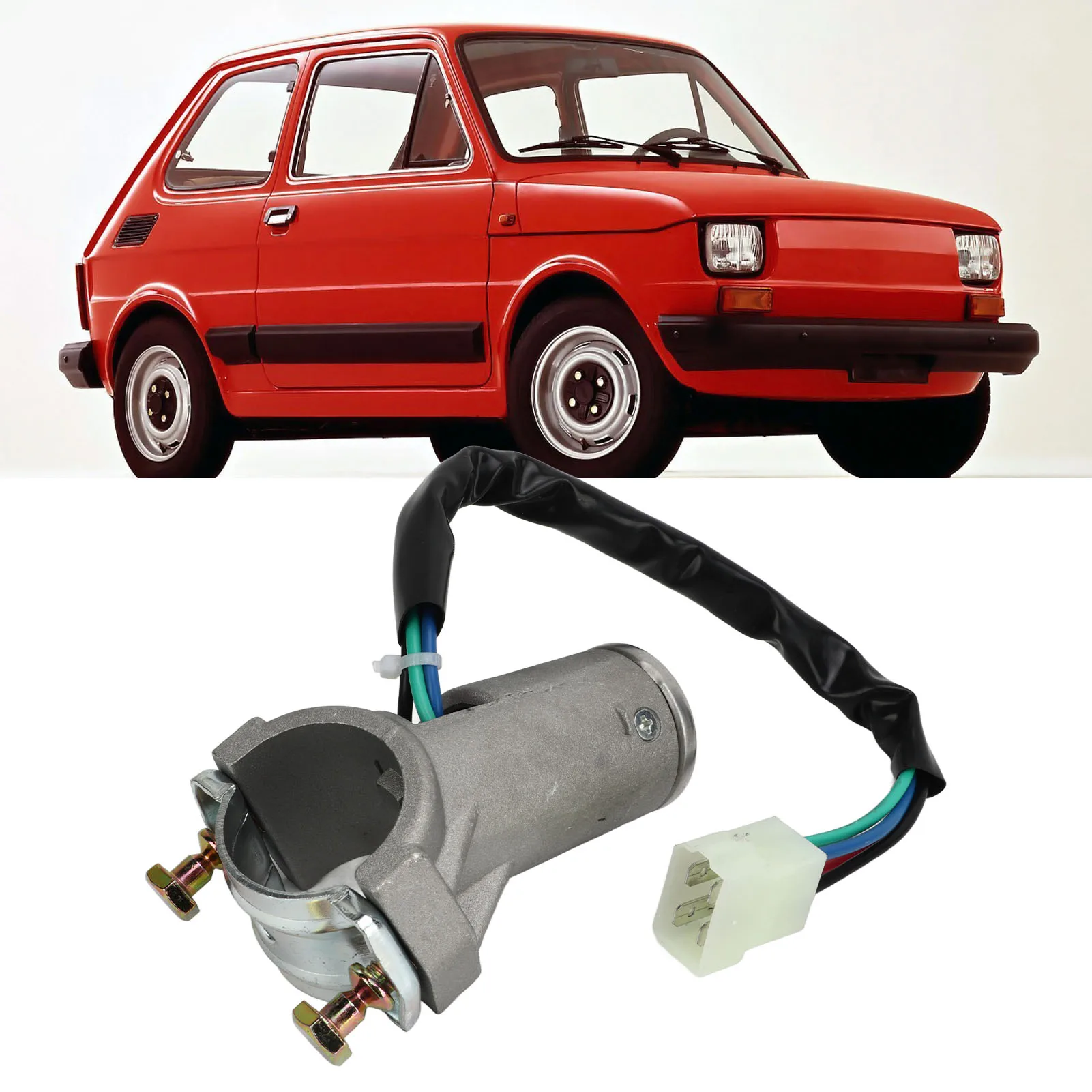 

Steering Lock 4479518 Heavy Duty Easy To Install Ignition Lock Replacement Stuttering Proof with 2 Keys for Mk1