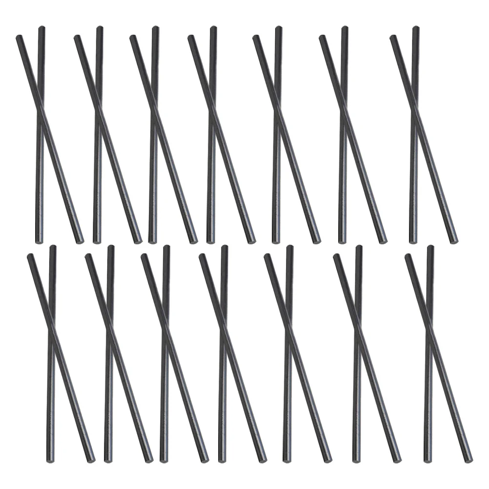 100 قطعة لاصق قوي يسيح بالحرارة عصي صمغ لتقوم بها بنفسك أدوات حرفية لصياغة إصلاح المنزل والديكور عصا لصق سوداء #2