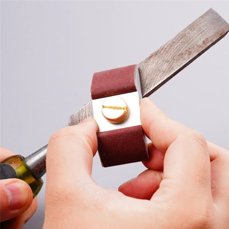 

AT43-Sandpaper Rack Polishing Sandpaper Holder Sandpaper Sanding Stand Flat And Inside Corner Grinding