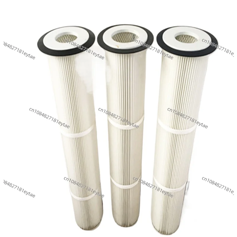 Square Flange Dust Filter Cartridge Industrial Air Filter for Dust Collector Multiple Models
