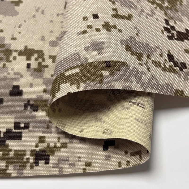 1000D Polyester Digital Desert AOR1 Camouflage Fabric Waterproof  Tactical Vest Sub-bag DIY Cloth