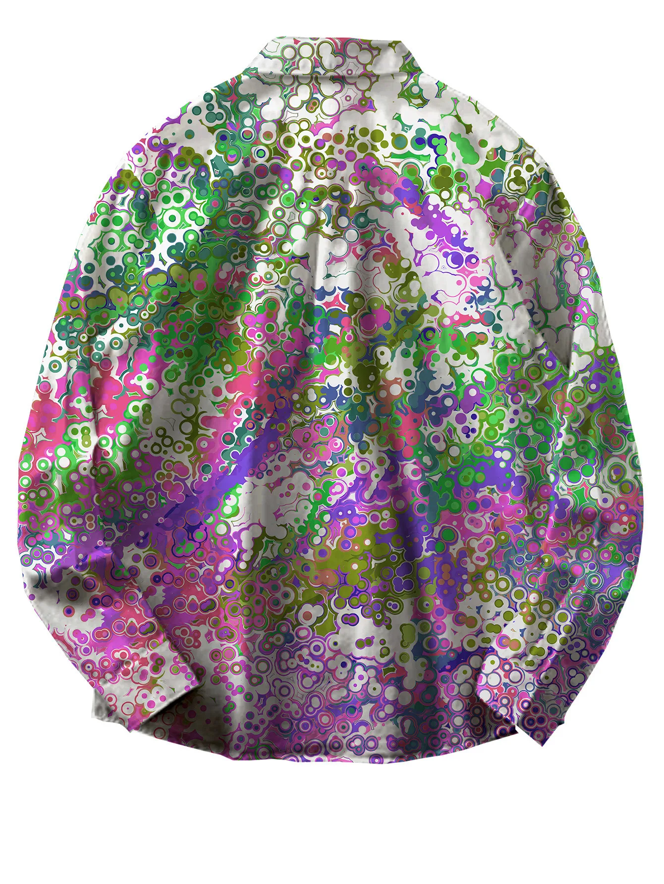 Spring Autumn Men's Casual Long Sleeve Shirts Colorful Various Patterns 2025，