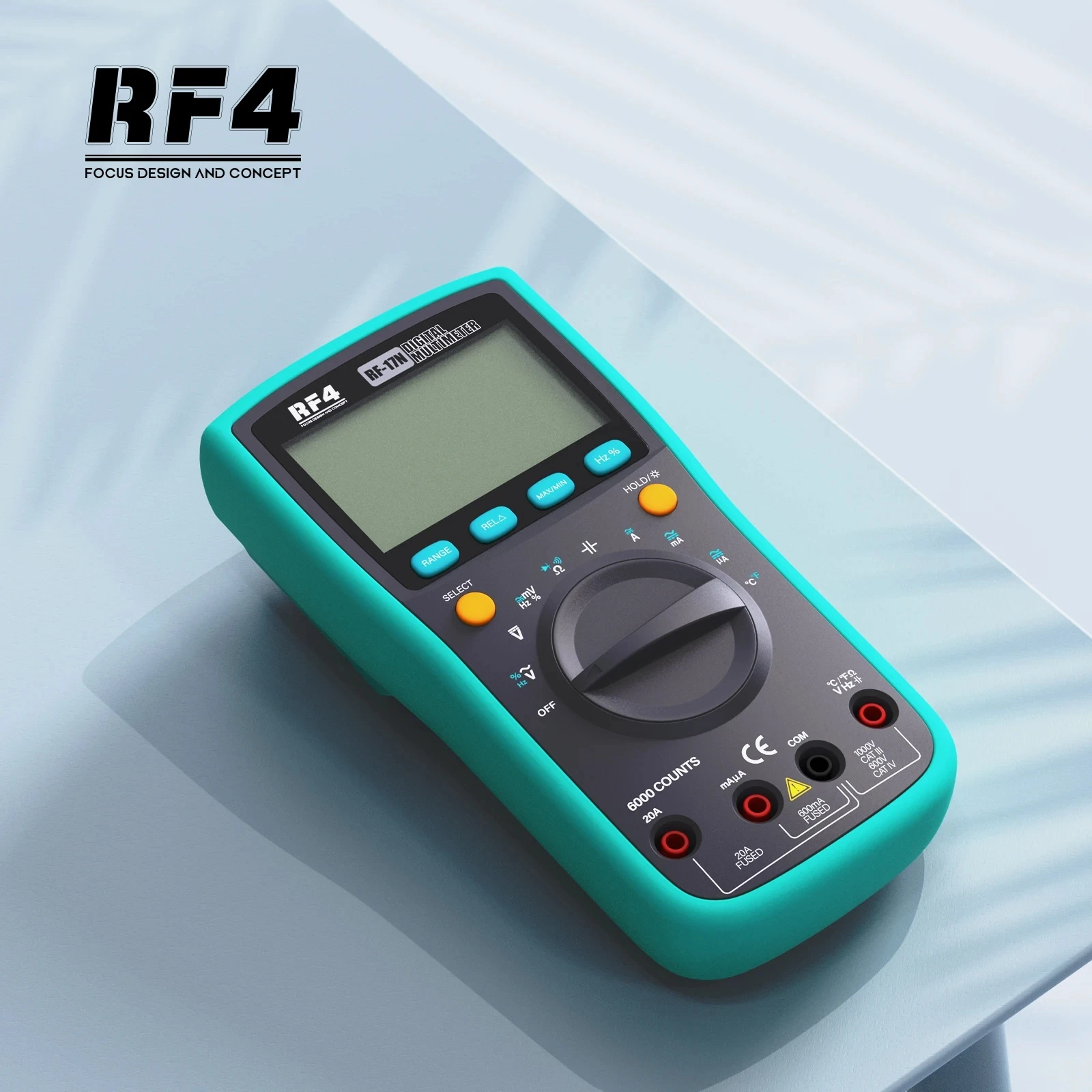 

RF4 RF-17N Precision Multimeter Digital Automate Testing for Eectronic Circuit Board Motherboard Repair Temperature Measurement