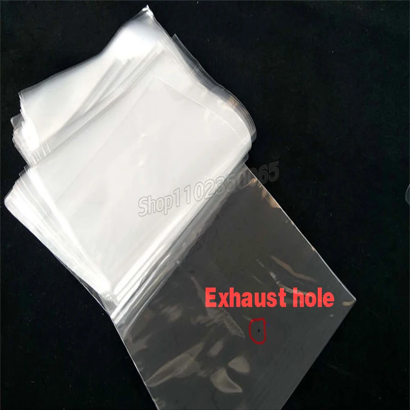 100PCS Packaging Bag Heat Nylon Shrink Plastic Full Sealing For New Pencil 2 Box Wrapping Sticker