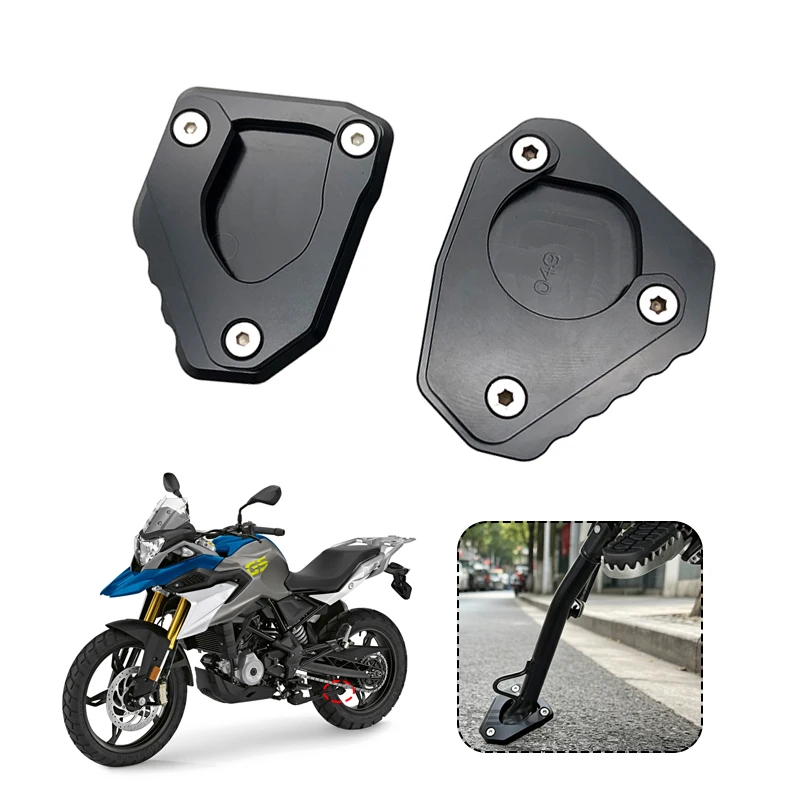 For BMW G310GS G310R 2017-2023 Motorcycle accessories Side Stand Enlarge Extension Kickstand G310 R G 310 GS G 310R 2022 2021