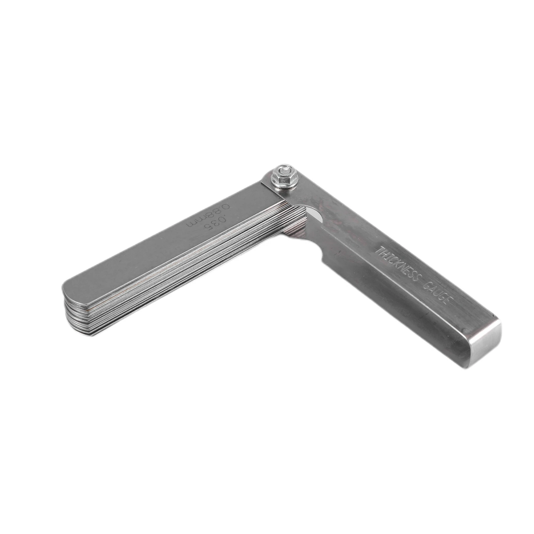 AB47-64X Medidor de distancia Válvula de calibre de espesores Medidor de espesores de enseñanza Dimensiones de espacio de 0,04-0,88 mm