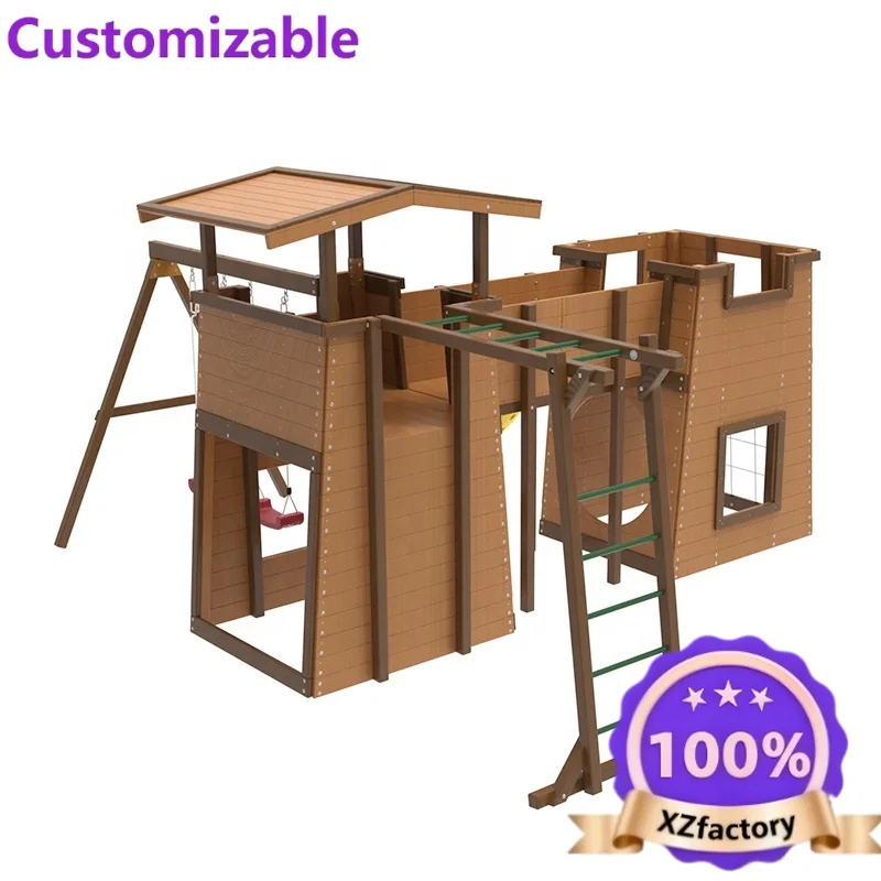Factory Direct 2026 Top Attrezzature per divertimenti all'aperto per bambini Cortile Scuola Parco giochi all'aperto Set