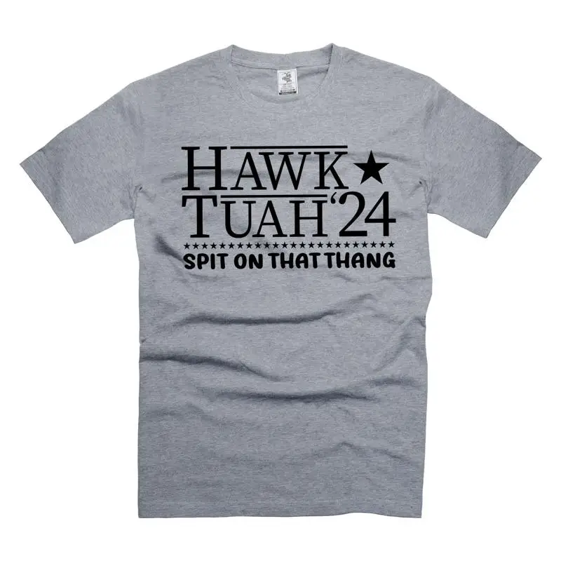 

Funny Hawk Tuah 2024 T-shirt Spit on that thang tee Viral video joke tshirt