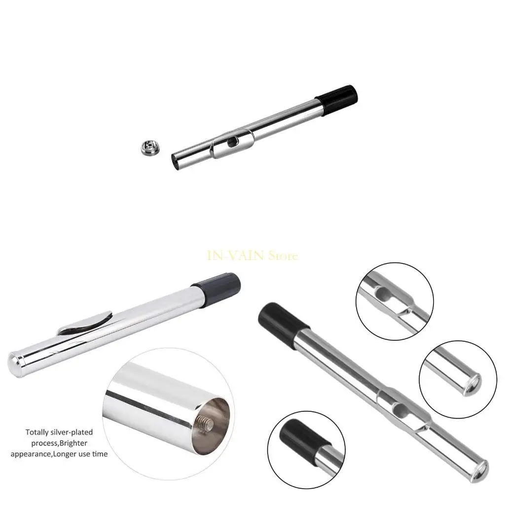 

M5TC Mount Mount Mount Mount 23 см серебряной флейта. Замена головки флейты