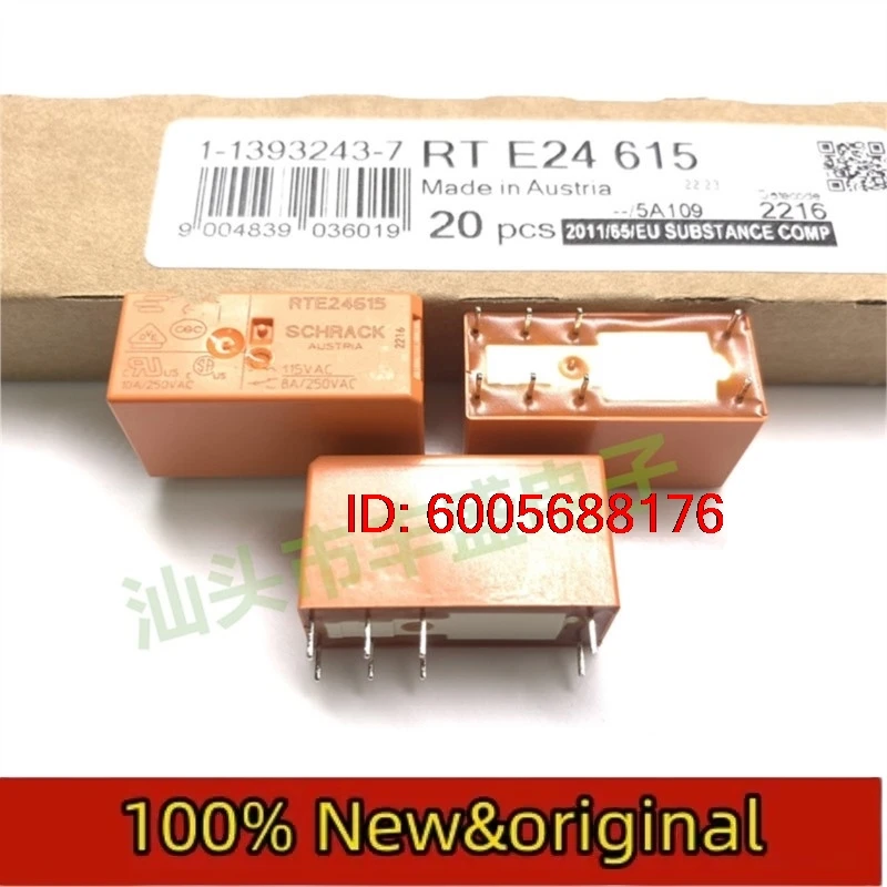 10PCS The Relay:RTE24730 RT424730 230VAC RTE24615 RT424615 115VAC   Original & Brand New