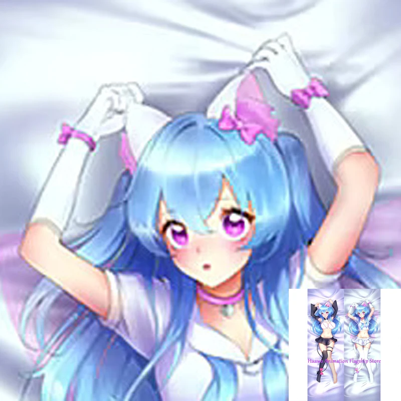 

Dakimakura Anime Pillow Cover Shimo Hisae Double Sided Print 2Way Cushion Cover Xmas Gifts