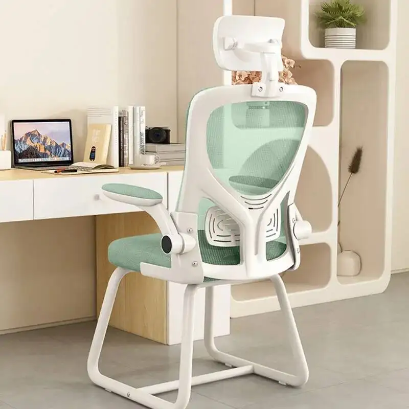 

Office Chair Nordic Vintage Wheels Lazy Swivel Pillow Office Chair Back Organizer Patio Creative Silla Oficina Home Furniture