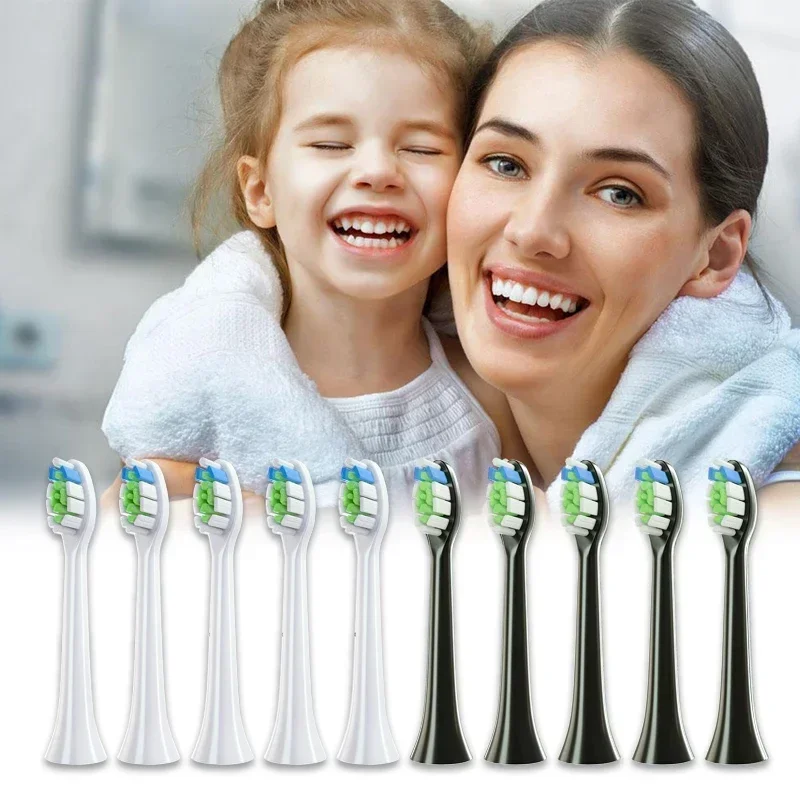 Electric toothbrush heads suitable for Philips General 3/6/8/9 full range brush heads, soft DuPont nozzle sealed packaging