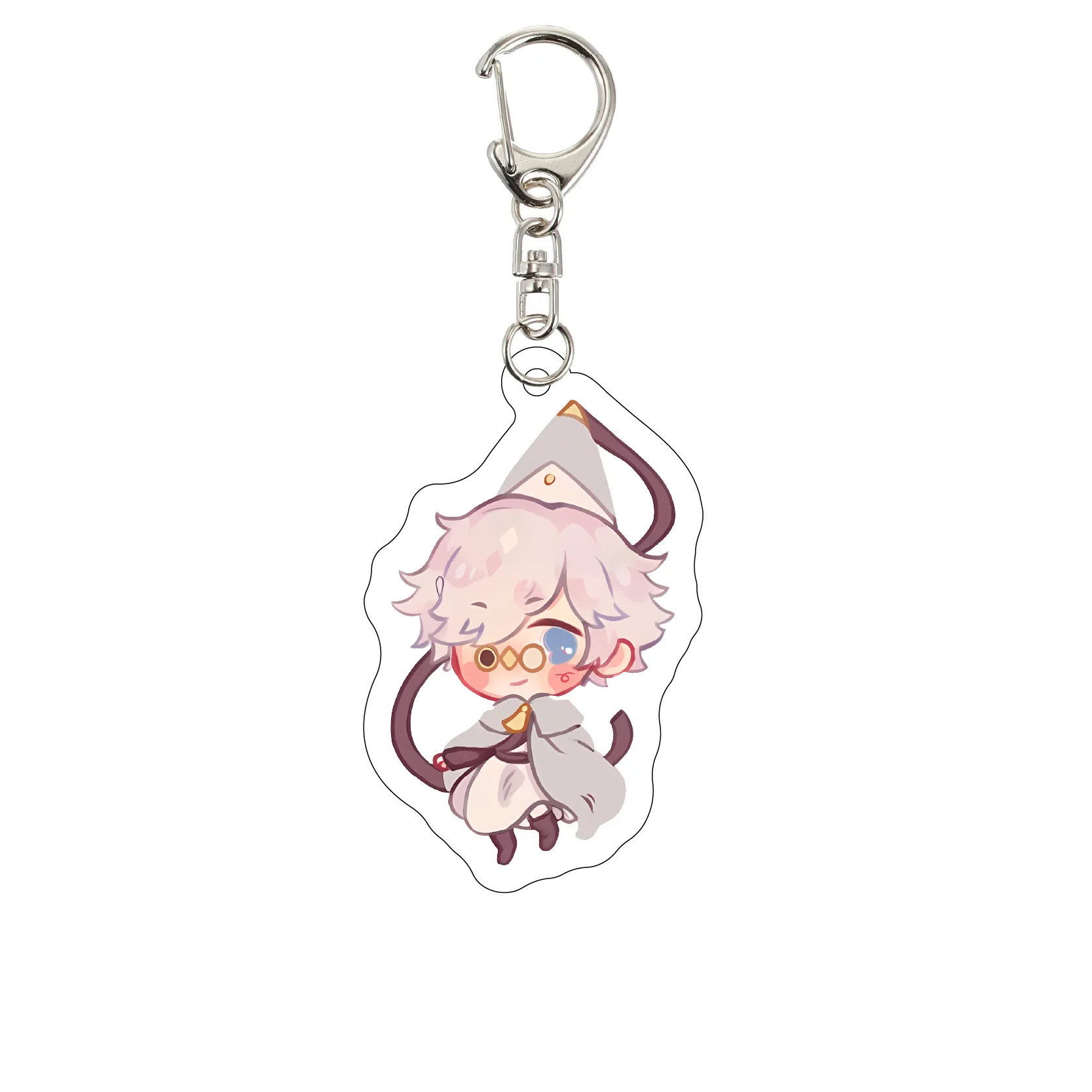 Anime Witch Hat Atelier Keyfreely‌ Coco Agate Akrom Cosplay COSTUME Acrylic Key Chain Keychain Pendant Accessories