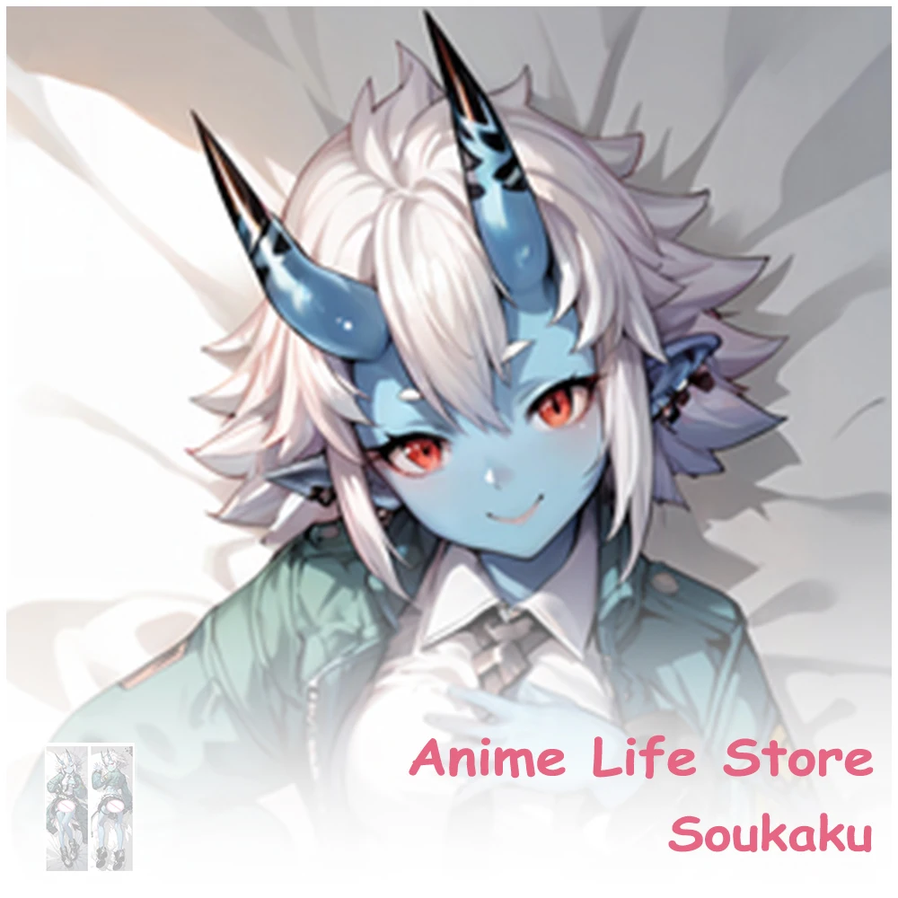 Cartoon Soukaku Body Dakimakura Cover Pillowcase Personalizadas Hugging Body Cosplay Props Otaku Anime Bedding Cushion Covers