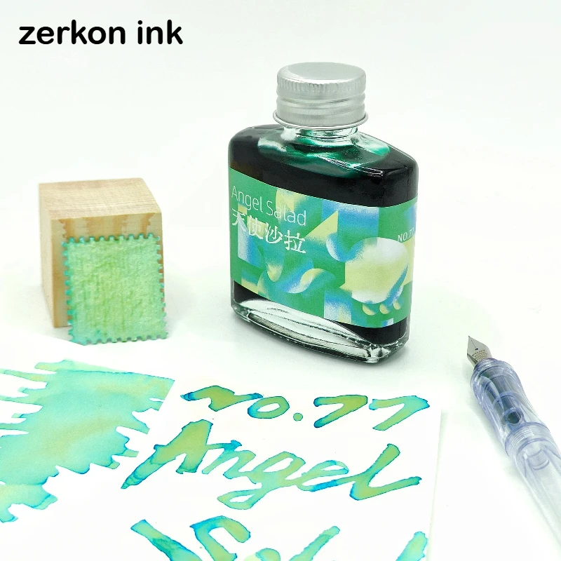 Zerkon ink 5ml 59 Colors Sheen Fountain Pen Ink Gradient Color Ink Stationery School Supplies for JINHAO Majohn Hongdian