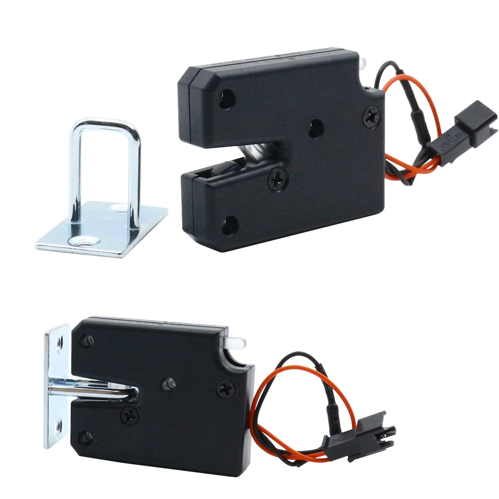DC3v5v12v mały drut tytanowy elektryczny zamek sterujący plastikowy zamek elektryczny zamek do drzwi szafki do przechowywania zamek do automatów sprzedających dla dorosłych