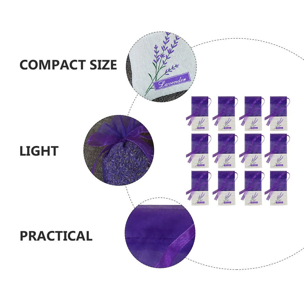 24-delige zakjeszak lege zakken lavendel huishoudgaas schattige geurzakjes buiten
