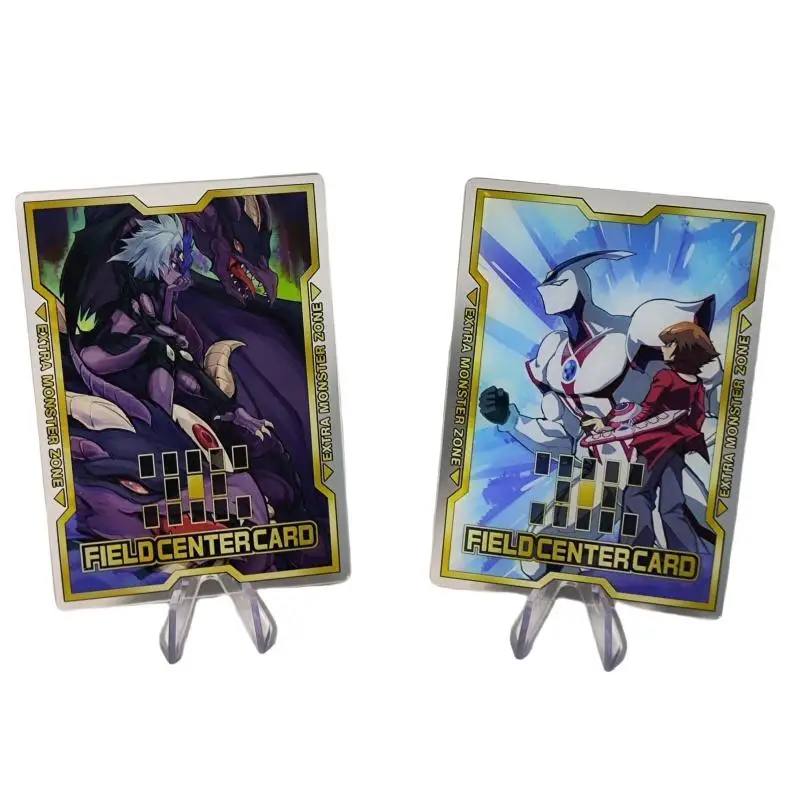 Yu-Gi-Oh Center Card I P Masquerena Exodia Purrely Swordsoul Diy Separator Action Toy Figure Anime Game Collection Box Partition