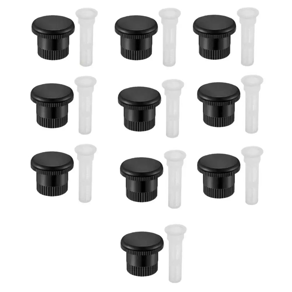 Black and White Plastic Spray Nozzles for Hunter Irrigation: 10/20/40 Pcs Set with Lids and Filters for Water Savings