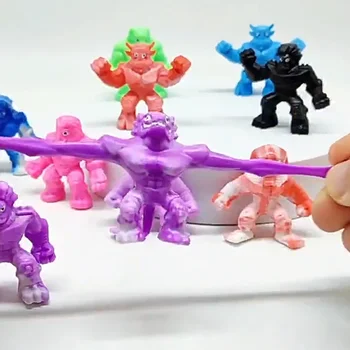 Nieuwe Decompressie Fitget Anti Stress Sensorische Monster Speelgoed Stretch Monster Stretch Knijp Speelgoed Cadeau Voor Kinderen Jongens Speelgoed