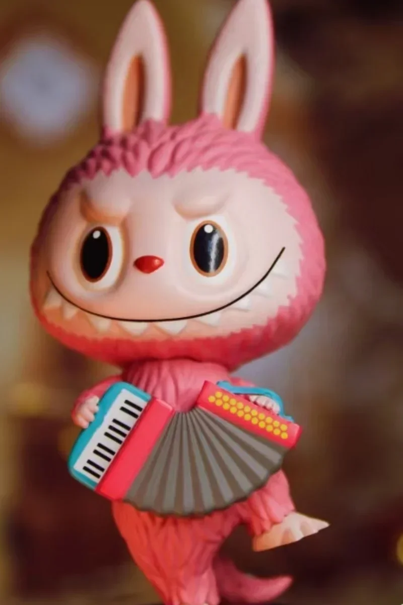 

POP MART Labubu Forest Concert Anime Figure Blind Box Cute Desktop Ornament Collectible Doll Gift Anime figures Desktop Ornament