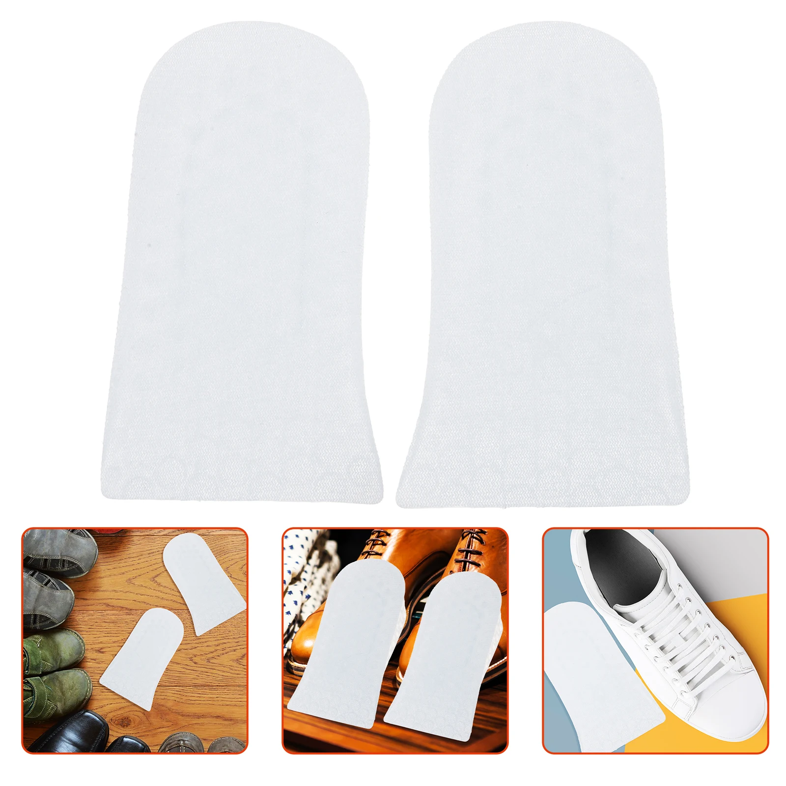 

1 Pair 3.5Cm Invisible Heightening Insoles Unisex Ventilated Shockproof Non-Slip Shoe Lifts Honeycomb Structure Light Weight Fit