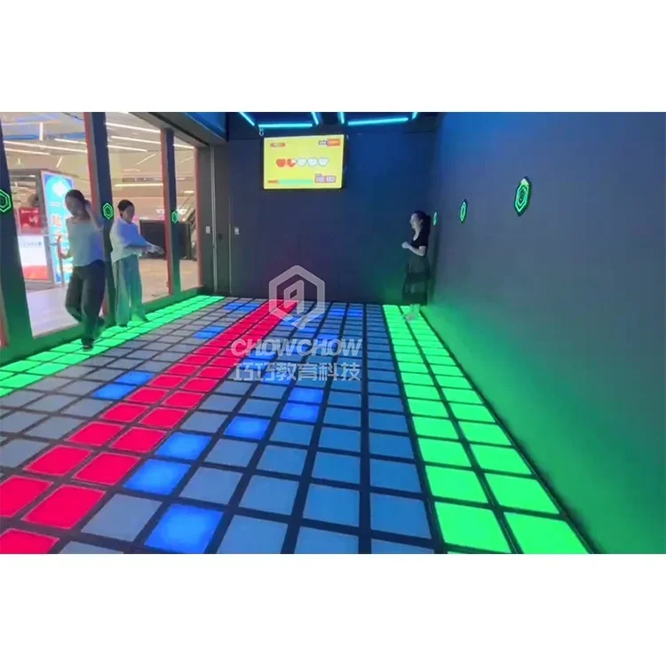 Qiaoqiao Hot Sale Interactive Floor Projector Game Interactive Floor Block Game for Kids and Adults