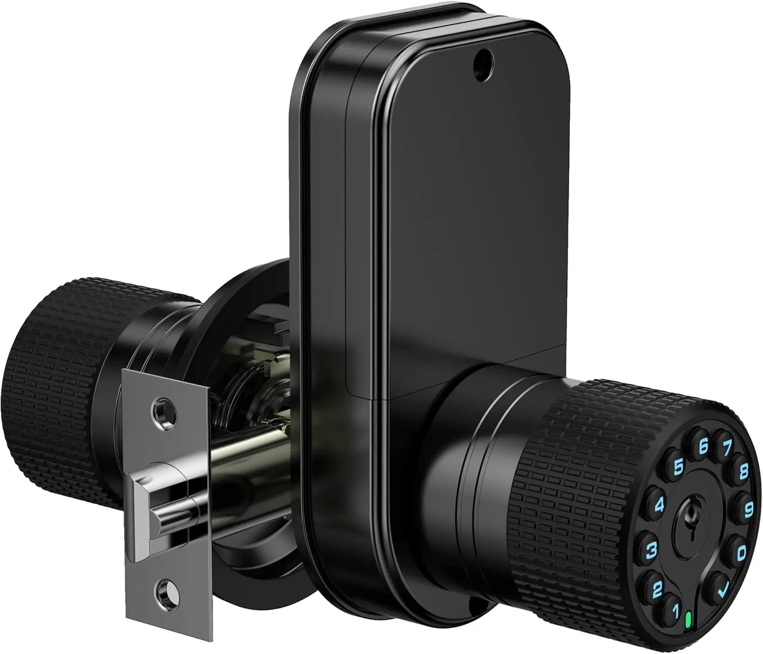 

Smart Keyless Entry Door Lock with Dual Keypads, Weatherproof for Indoor and Outdoor Use