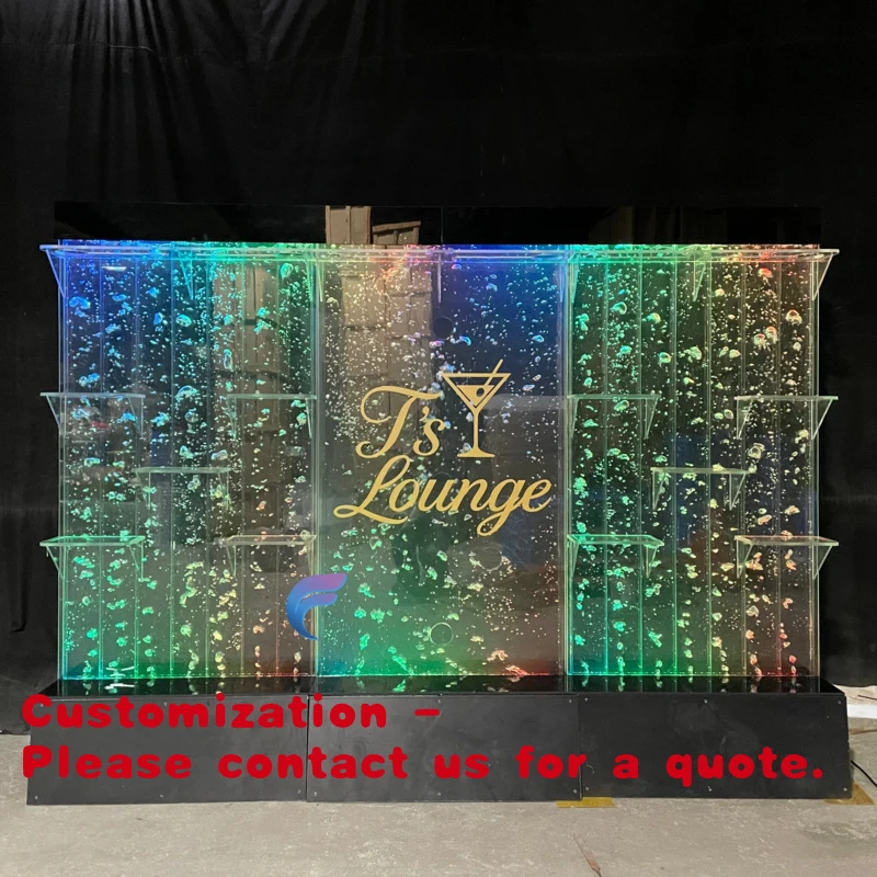 custom.Custom Made Modern Acrylic Bubble Movable Partition Panels with Sea Life Theme Wedding/Party Decor Easy Install