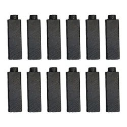 12pcs 4x5.5x17mm Carbon Brushes Motor Carbon Brush For Anchor Engine Electric Hair Dryer High Power Tool Accessories