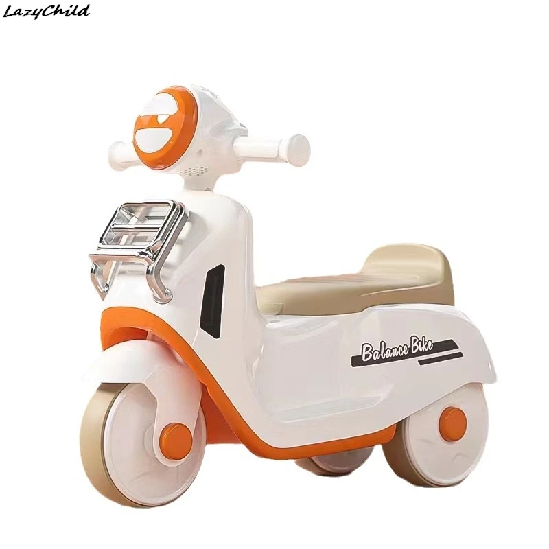 New Mulan Balance Car Boys Girls Walker Three-wheeled Scooter Baby Birthday Gift Gift Exclusive Triciclo Per Bambini News