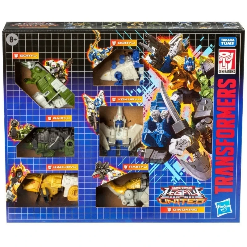 In Stock Takara Tomy Transformers G Series Legendary Union HP Dinoking Figure Model Anime Deformation Robot Festival Toys Gifts