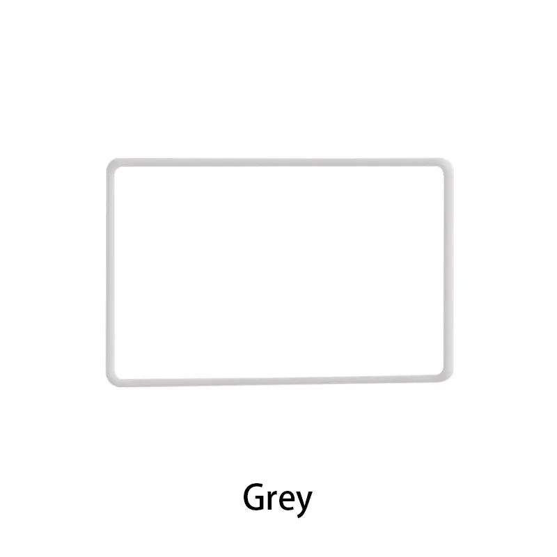 غطاء حماية من السيليكون لهاتف Tesla Model 3 Y إطار واقي شاشة الملاحة للتحكم المركزي أسود وردي أبيض رمادي